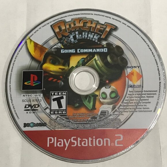 PS2 Ratchet and Clank Going Commando PlayStation 2 - Picture 1 of 2